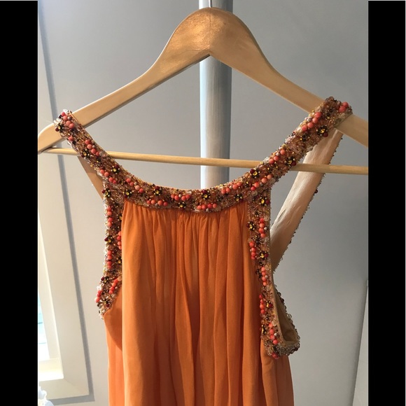 Silk designer dress Mikael Aghal - Picture 5 of 8